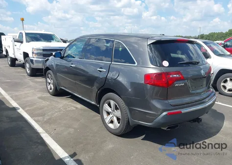 2011 Acura Mdx Technology Package из США, поврежденный, VIN 2HNYD2H6XBH530688